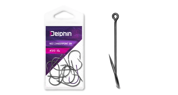 DELPHIN - Háčik B! Neo ZanderPoint BN veľ. 3/0 10 ks