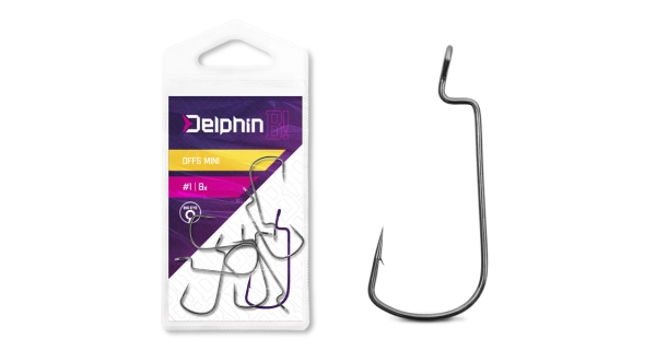 DELPHIN - Háčik B! Offs Mini veľ. 8 8 ks