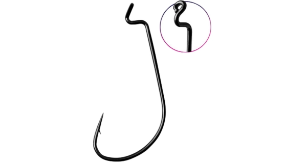 DELPHIN - Háčik Bomb D-Shot Offs Worm veľ. 1/0 5 ks