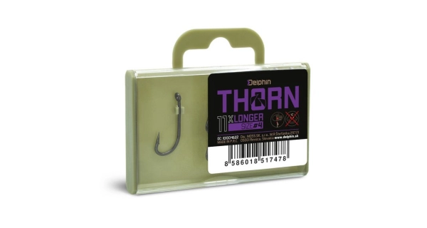 DELPHIN - Háčik Thorn Longer veľ. 6 11 ks