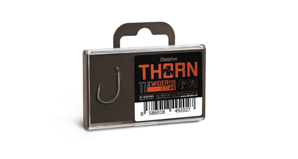 DELPHIN - Háčik Thorn Wider Barbless veľ. 8 11 ks