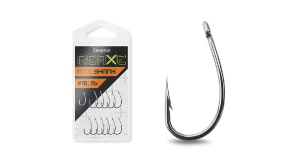 DELPHIN - Háčiky Reaxe MTD Shank veľ. 10 11 ks