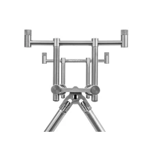 DELPHIN - Hrazda pre 2 prúty RPX/TPX Silver 26 cm