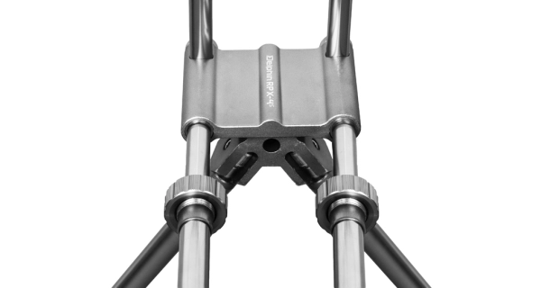 DELPHIN - Hrazda pre 4 prúty RPX4 Silver 2 ks