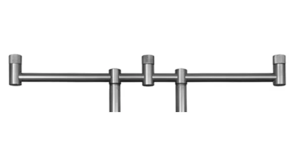 DELPHIN - Hrazda pre 4 prúty RPX4 Silver 2 ks