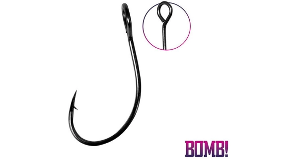 DELPHIN - Jednoháčik BOMB! HardLURE protihrot veľ. 10 10 ks