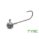 DELPHIN - Jigová hlava s držiakom TYRE veľ. 6/0 60 g 3 ks