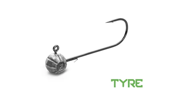 DELPHIN - Jigová hlava s držiakom TYRE veľ. 8/0 30 g 3 ks