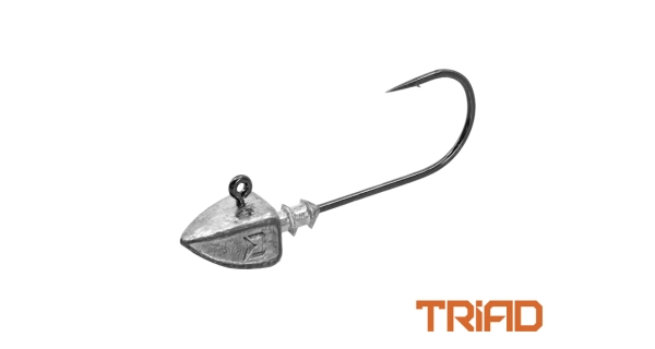 DELPHIN - Jigová hlava s golierom TRIAD veľ. 6/0 10 g 5 ks