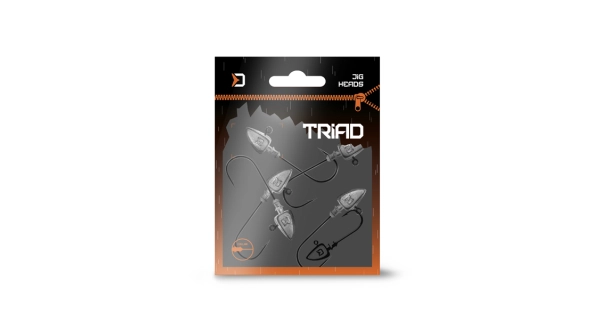 DELPHIN - Jigová hlava s golierom TRIAD veľ. 6/0 10 g 5 ks