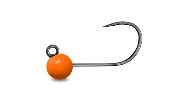 DELPHIN - Jigová hlavička T-AREA BL Volfrámový jig fluo oranžový 5 ks veľ. 4 1,5 g 5,5 mm