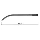 DELPHIN - Karbónová vrhacia tyč CarbonSHOT+ LITE 30 mm 90 cm