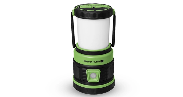 DELPHIN - Kempingová lampa Aura UC 8,5 W