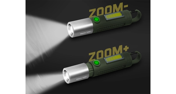 DELPHIN - Kempingové svietidlo Torix 2200 mAh