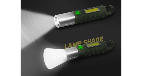 DELPHIN - Kempingové svietidlo Torix 2200 mAh
