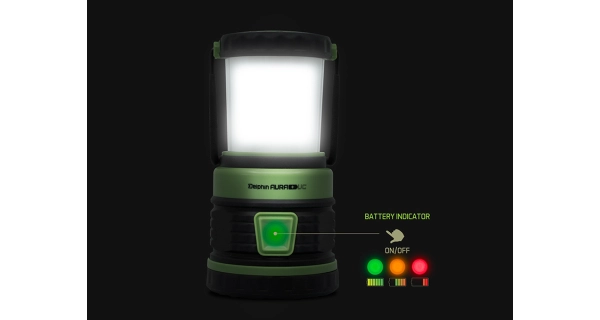 DELPHIN - Kempová lampa Aura + UC 8,5 W 5400 mAh