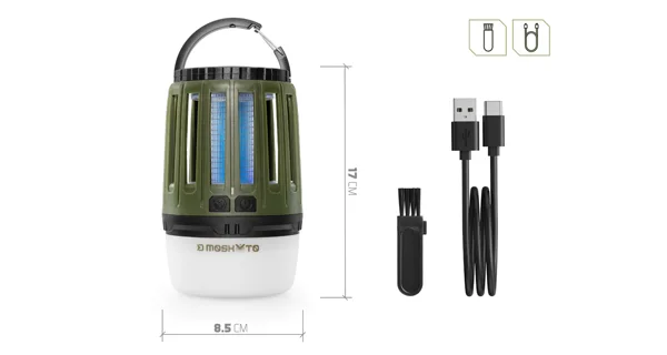 DELPHIN - Kempová lampa MOSKYTO