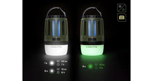 DELPHIN - Kempová lampa MOSKYTO
