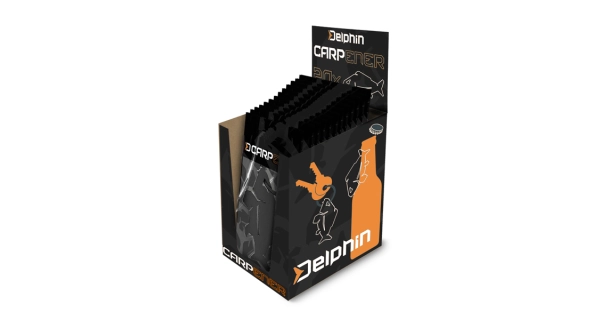 DELPHIN - Kľúčenka s otváračom na fľaše Carpener Čierna