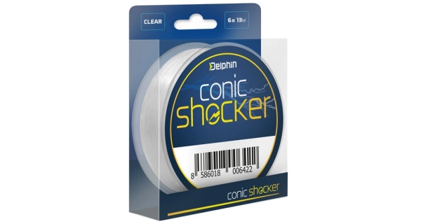 DELPHIN - Kónický vlasec Conic Shocker 6x13 m 0,26 mm - 0,45 mm