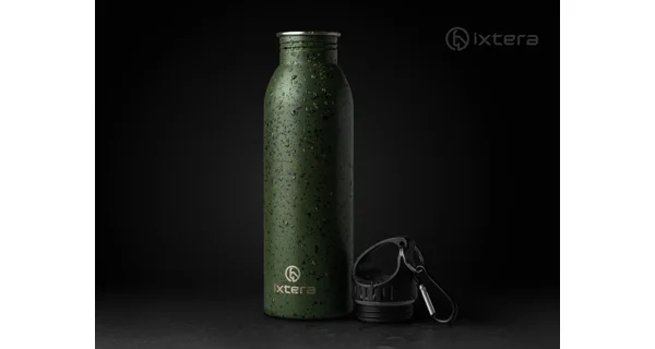 DELPHIN - Kovová fľaša na vodu Ixtera WaTANK 700 ml