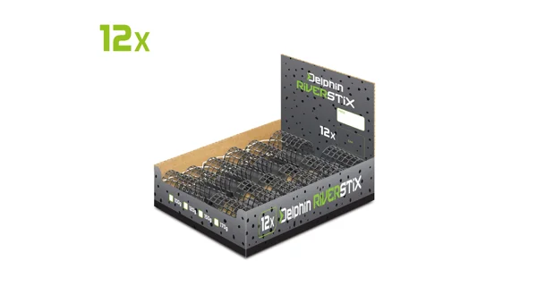 DELPHIN - Krmítko s olovenou záťažou RiverSTIX 170 g