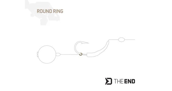 DELPHIN - Krúžok na montáže TheEND Ring 3,1 mm 30 ks
