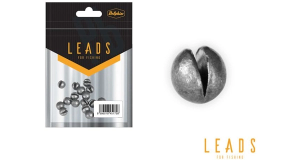 DELPHIN - Leads rezané broky 20 ks 2,0 g