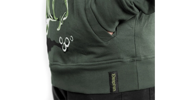 DELPHIN - Mikina CATCH ME! kapor veľ. 2XL