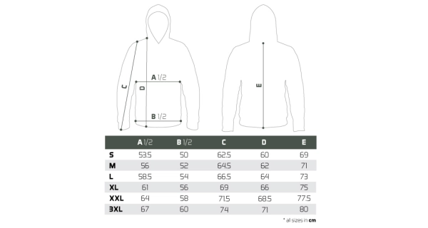 DELPHIN - Mikina CATCH ME! kapor veľ. 2XL