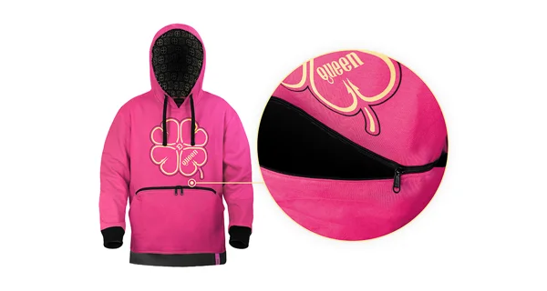 DELPHIN - Mikina QUEEN 4Love veľ. S