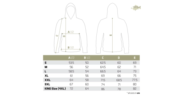 DELPHIN - Mikina Tackle kapor veľ. XL