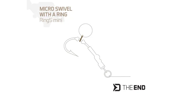 DELPHIN - Mikrostavík s krúžkom TheEND RingS Mini veľ. 13 10 ks