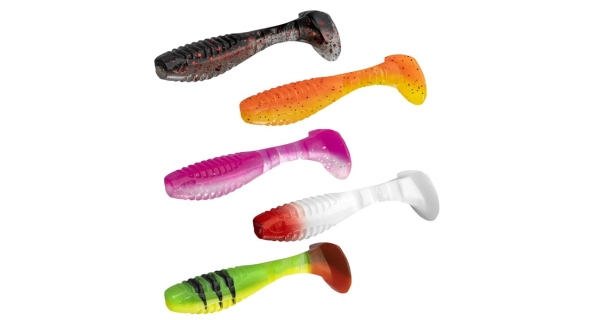 DELPHIN - Mix nástrah Karma UV Perchy Redface Candy Hawai Best 10 cm 5 ks