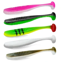 DELPHIN - Mix nástrah Zander FlexiFloat UVs Yeti Booty Candy Perchy Forester 12 cm 5 ks