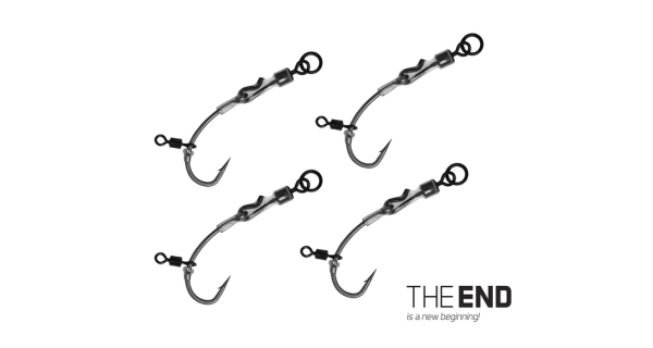 DELPHIN - Montáž The End Ronnie Rig veľ. 4 4 ks