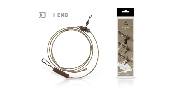 DELPHIN - Montáž TheEND Leadcore HELI 80 cm 3 ks