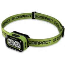 DELPHIN - Nabíjacia čelovka Compact 3W 120lm 1200mAh