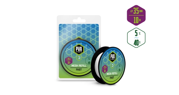 DELPHIN - Náhradná pančucha PVA Nastic Quick 10 m 35 mm