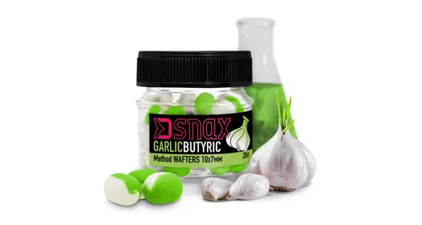 DELPHIN - Nástraha D Snax Waft 7 x 5,5 mm 20 g Cesnak Butyric