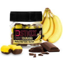 DELPHIN - Nástraha D Snax Waft 7 x 5,5 mm 20 g Čokoláda Banán