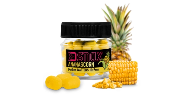 DELPHIN - Nástraha D Snax Waft 7 x 5,5 mm 20 g Kukurica Ananás