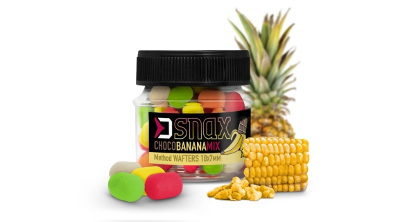 DELPHIN - Nástraha MIX D SNAX WAFT 10x7 mm 20 g Kukurica Ananás