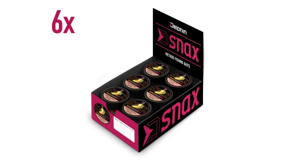 DELPHIN - Nástraha MIX D SNAX WAFT 10x7 mm 20 g Mango Broskyňa