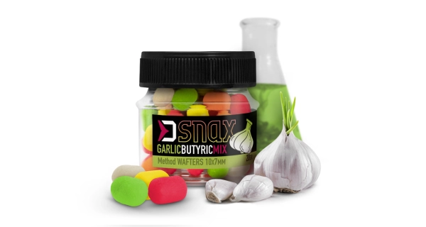 DELPHIN - Nástraha MIX D SNAX WAFT 10x7 mm 20g Cesnak Butyric
