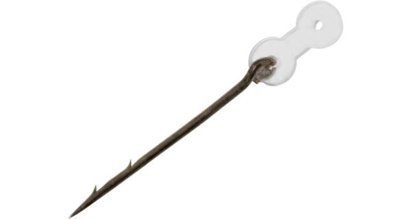 DELPHIN - Nástrahový osteň STINGER+ so silikónovým krúžkom Čierny 12 ks 15 mm