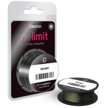 DELPHIN - náväzcová šnúra Nolimit Hookline zelená 20 m 40 lbs