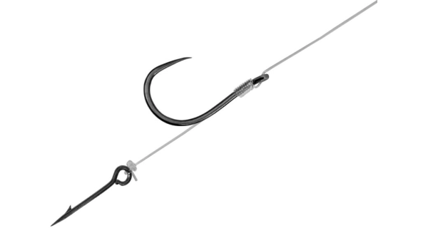 DELPHIN - Náväzec bez protihrotu FLR Sting veľ. 6 8 cm 7 mm 0,22 mm 6 ks