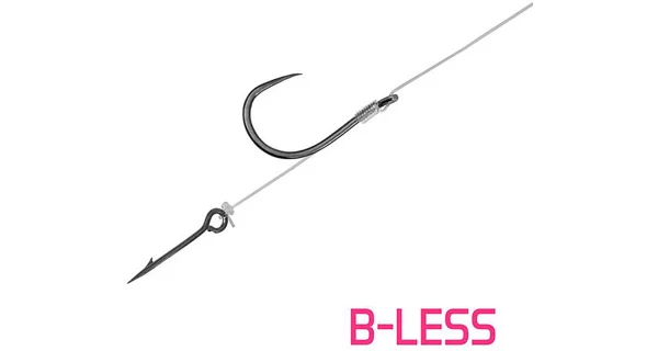 DELPHIN - Náväzec bez protihrotu FLR Sting veľ. 8 tŕň 5 mm 8 cm 6 ks