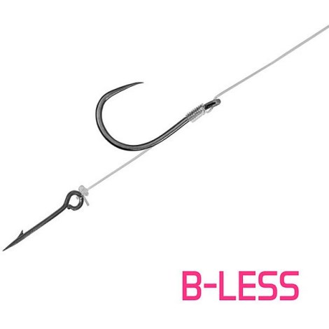 DELPHIN - Náväzec bez protihrotu FLR Sting veľ. 8 tŕň 5 mm 8 cm 6 ks